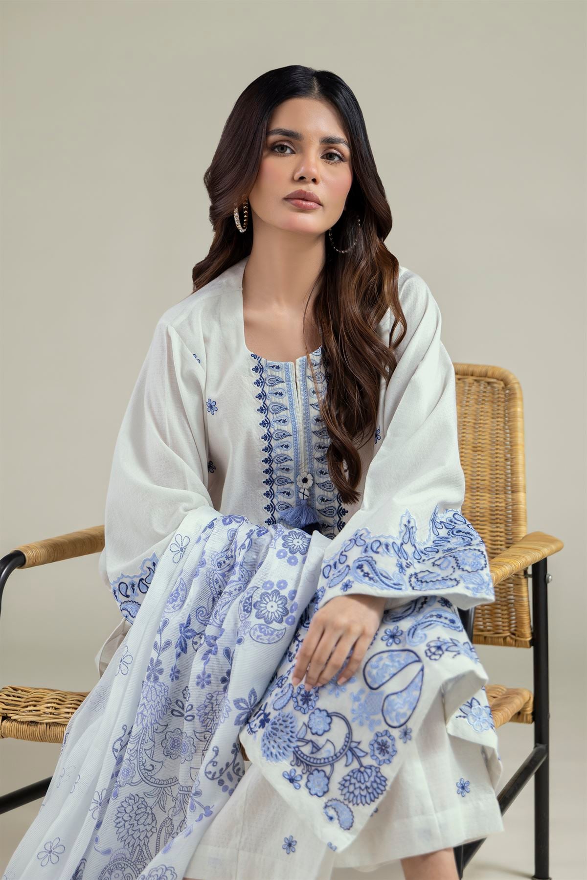 Cotton Tailored 3-piece