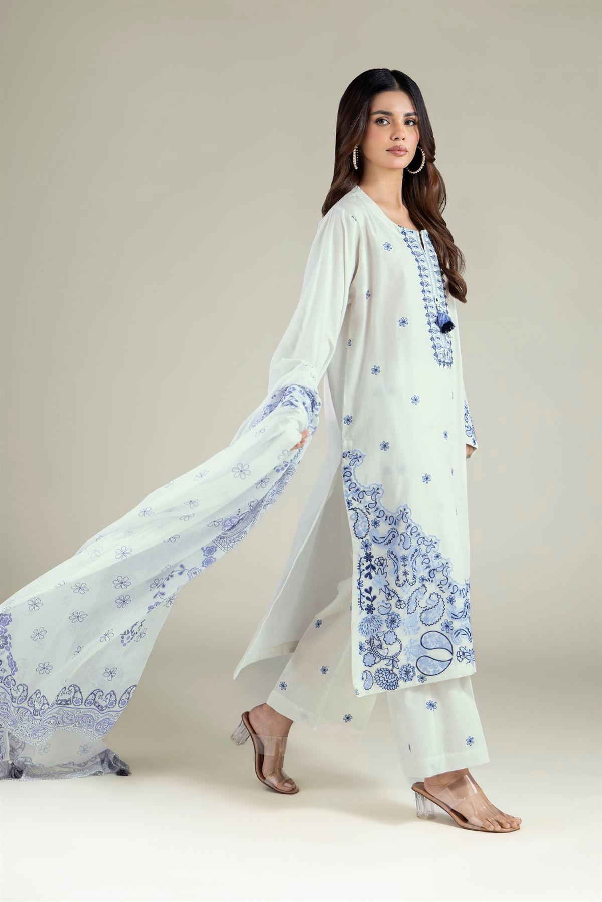 Cotton Tailored 3-piece