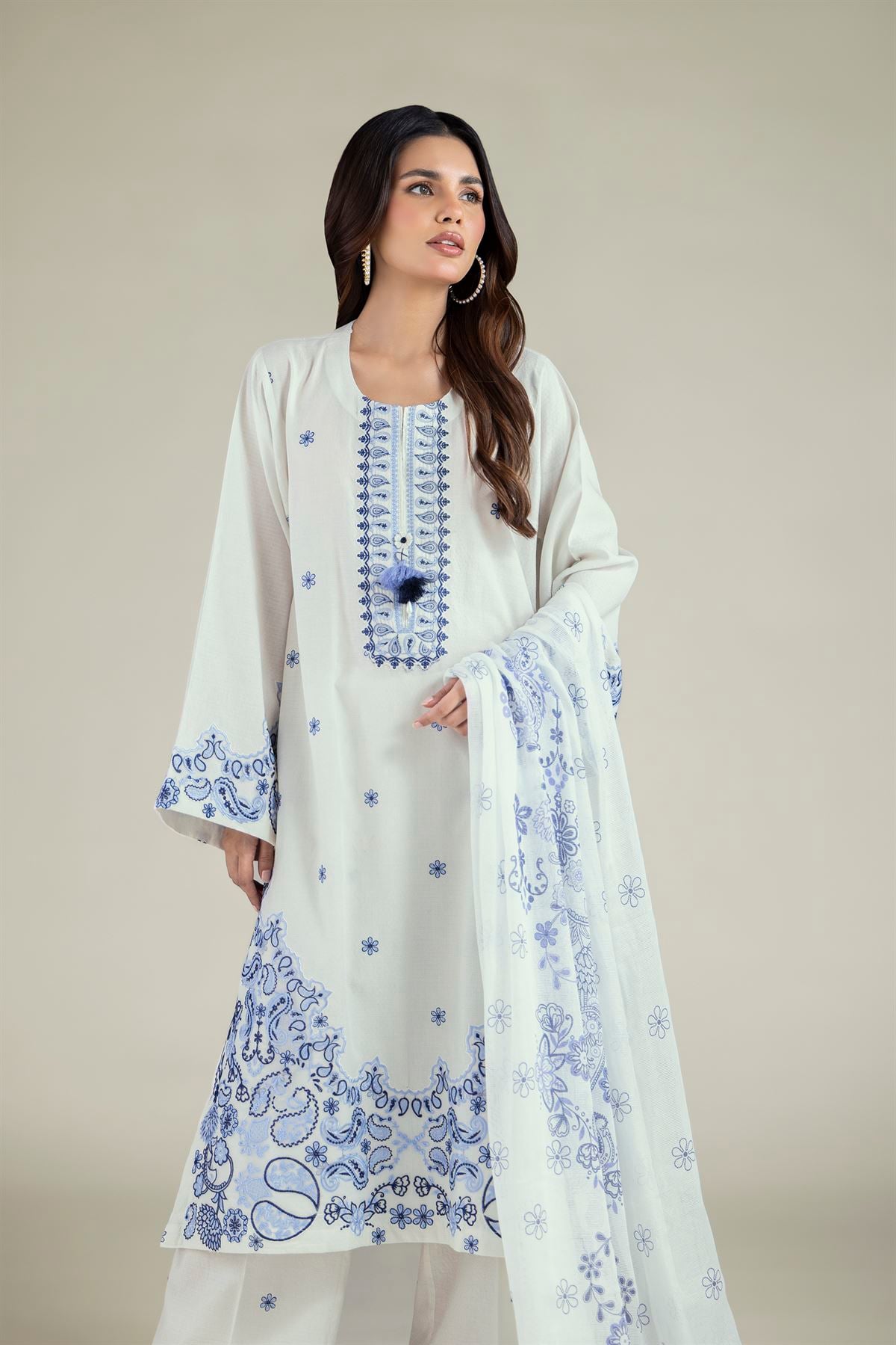 Cotton Tailored 3-piece
