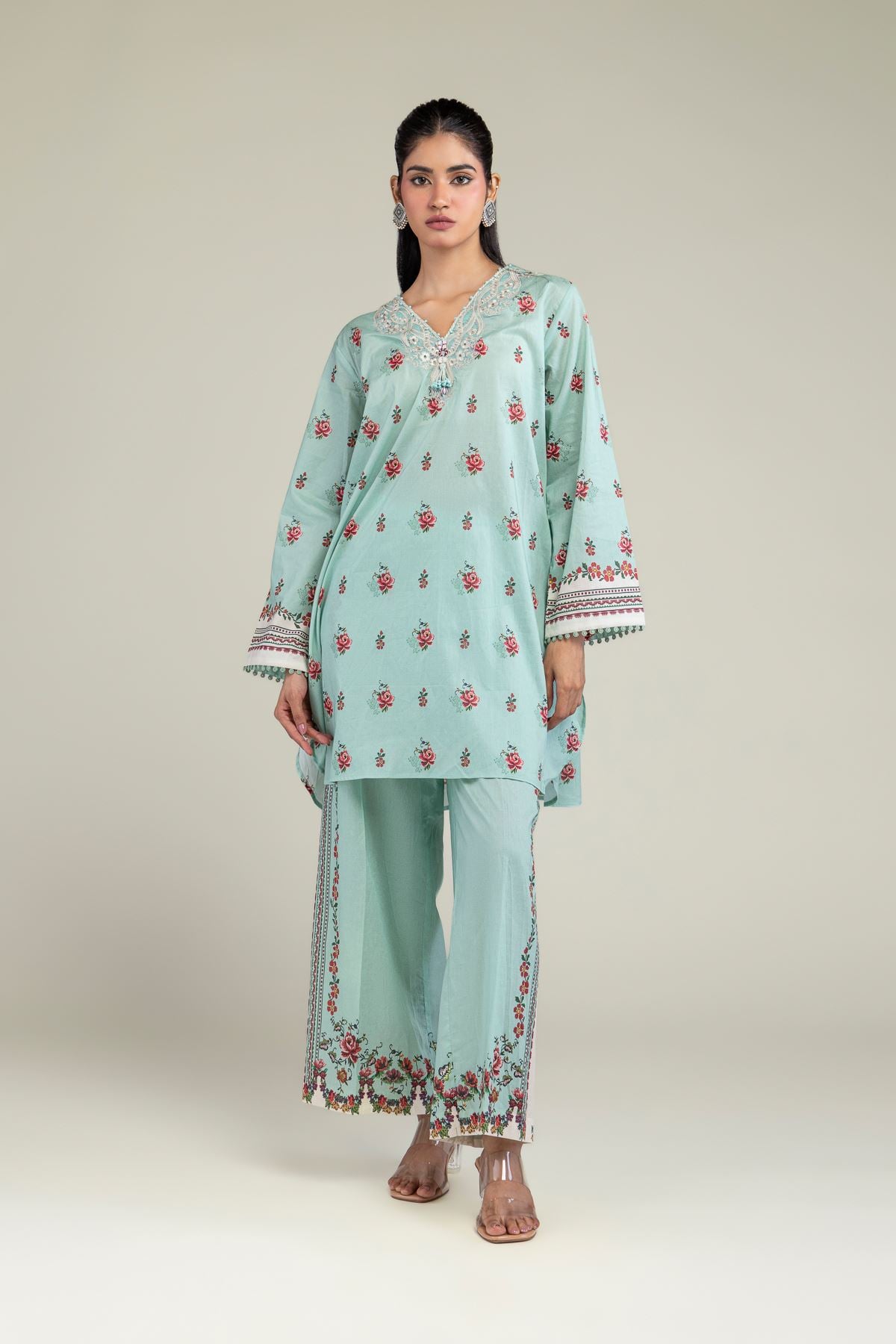 Lawn 2-Piece Tailored