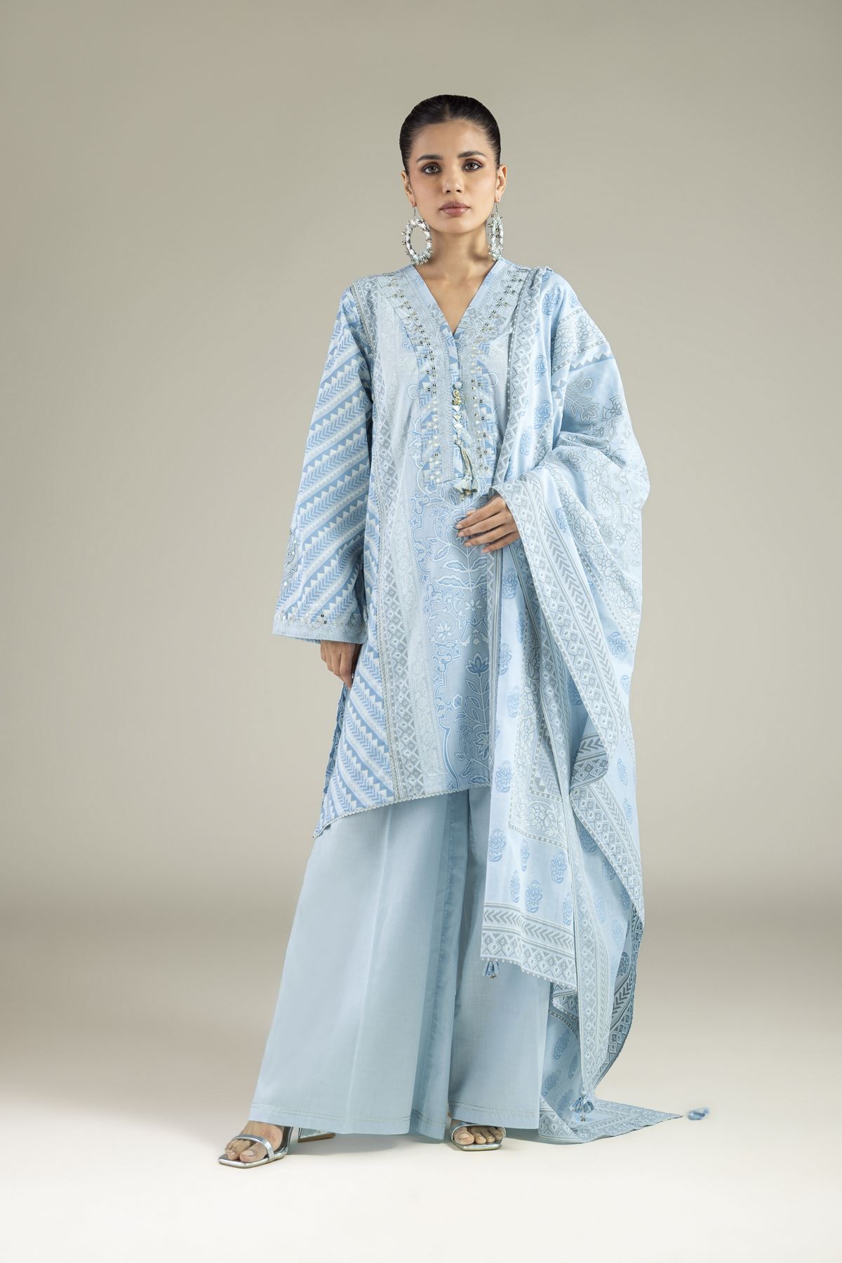 3-Piece Lawn Tailored