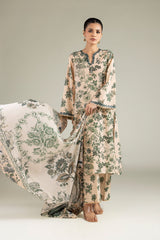 Tailored Floral 3-Piece