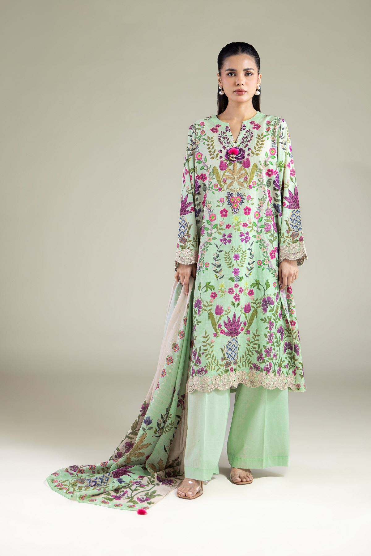 Floral Tailored 3-piece