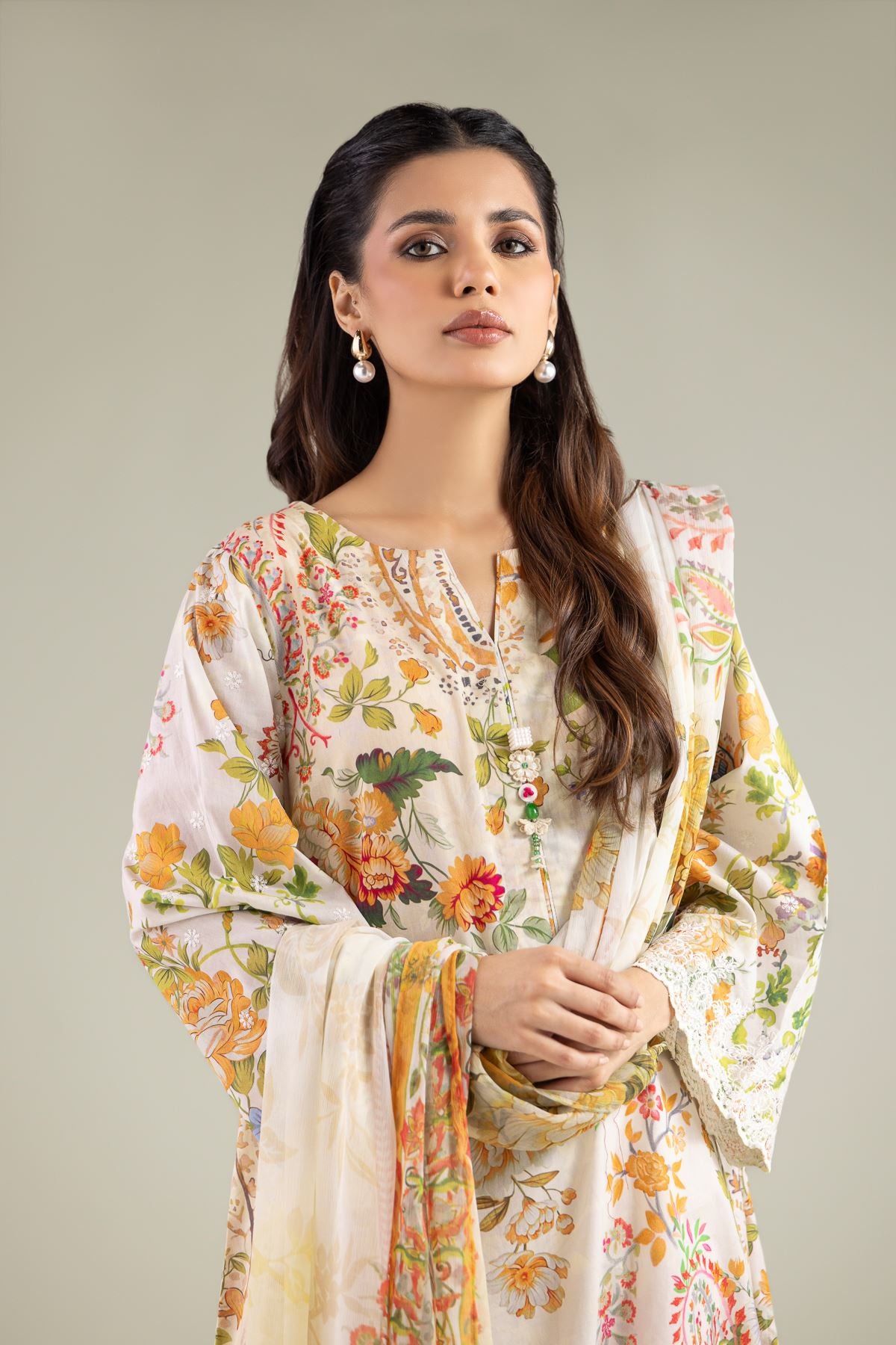 Floral Tailored 3-Piece