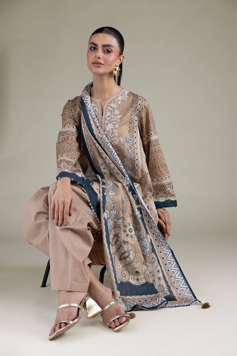 Lawn 3-Piece Tailored