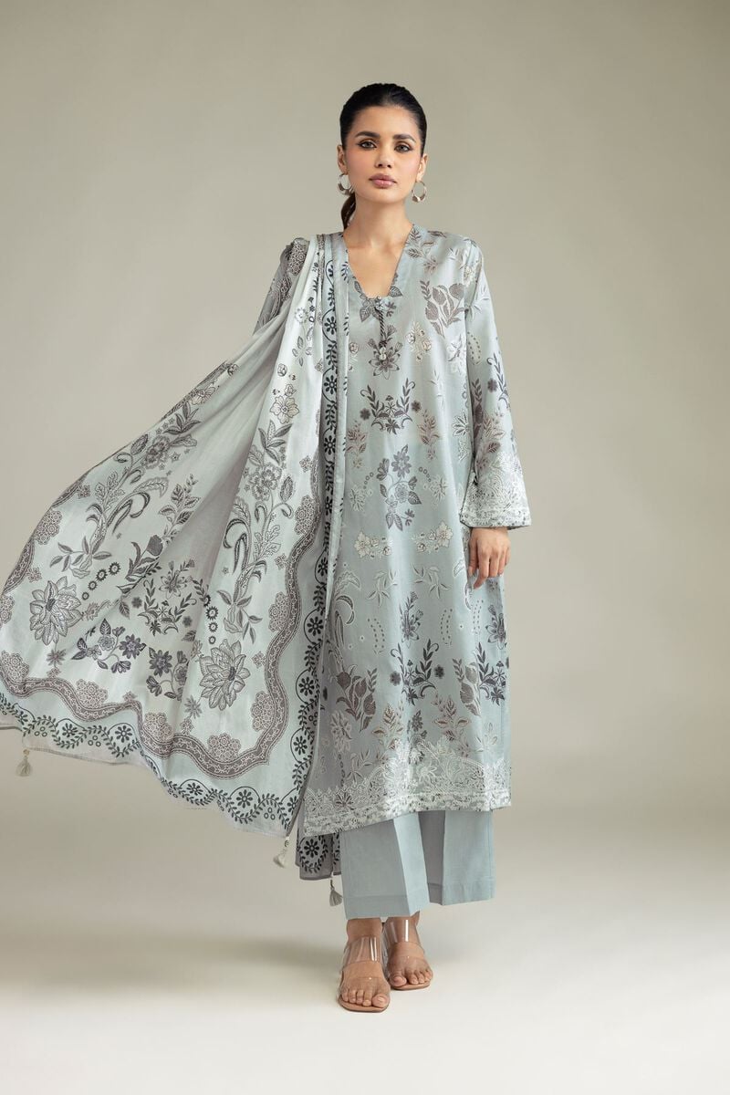 Lawn 3-Piece Tailored