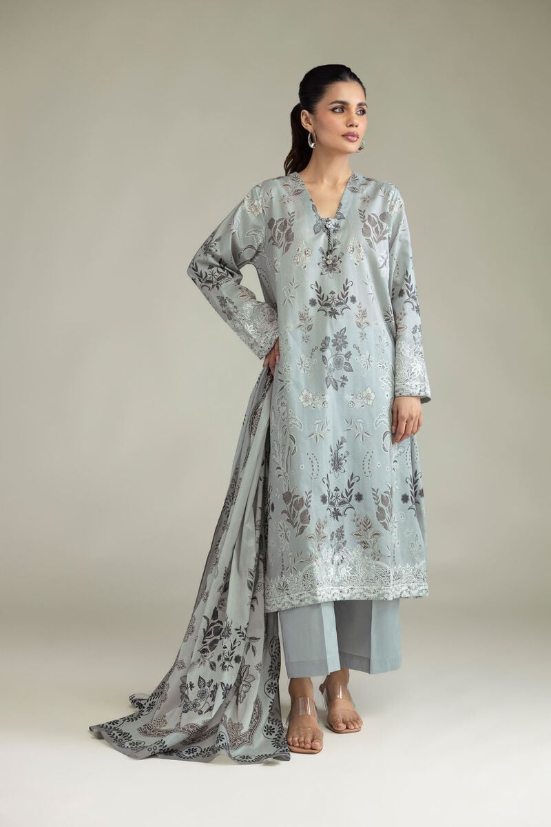 Lawn 3-Piece Tailored