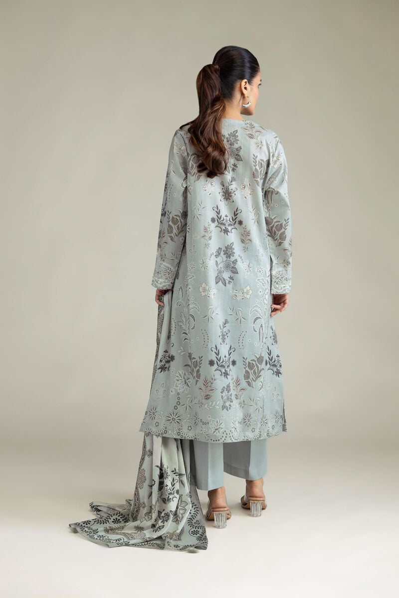 Lawn 3-Piece Tailored