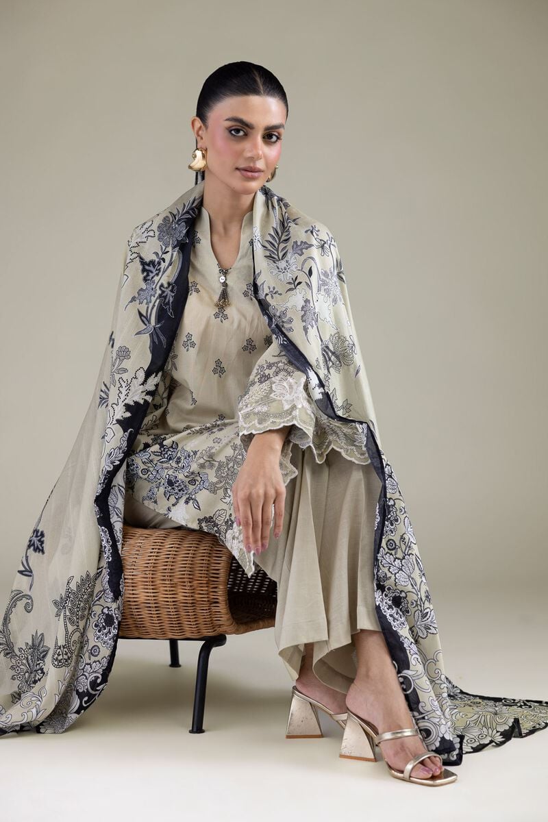 Lawn 3-Piece Tailored