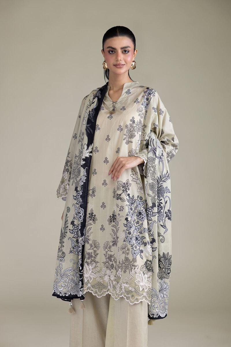 Lawn 3-Piece Tailored
