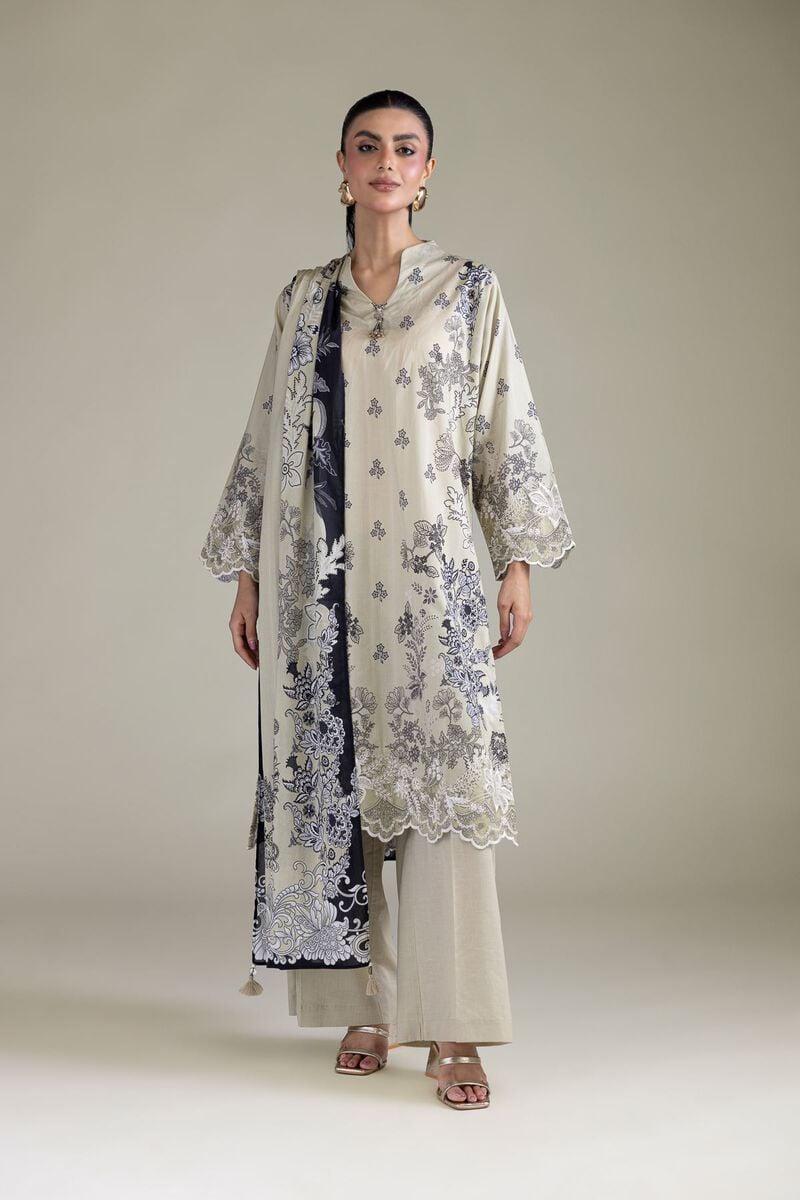 Lawn 3-Piece Tailored