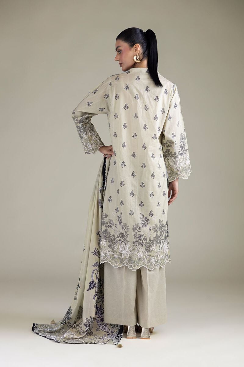 Lawn 3-Piece Tailored