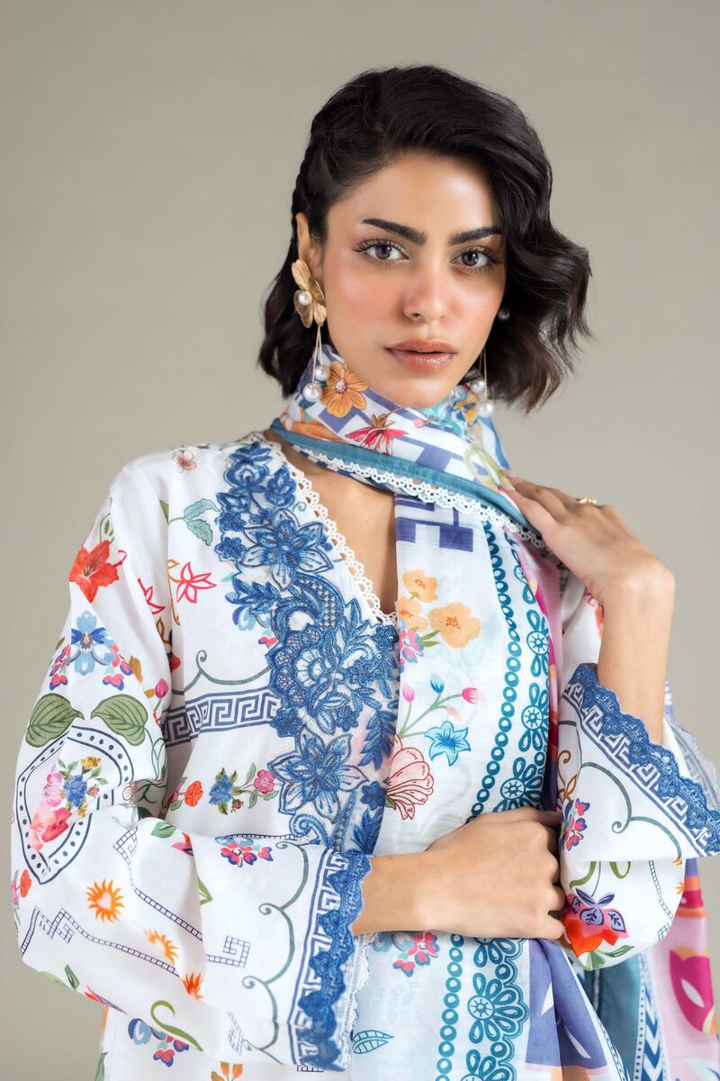 3-Piece Printed Suit