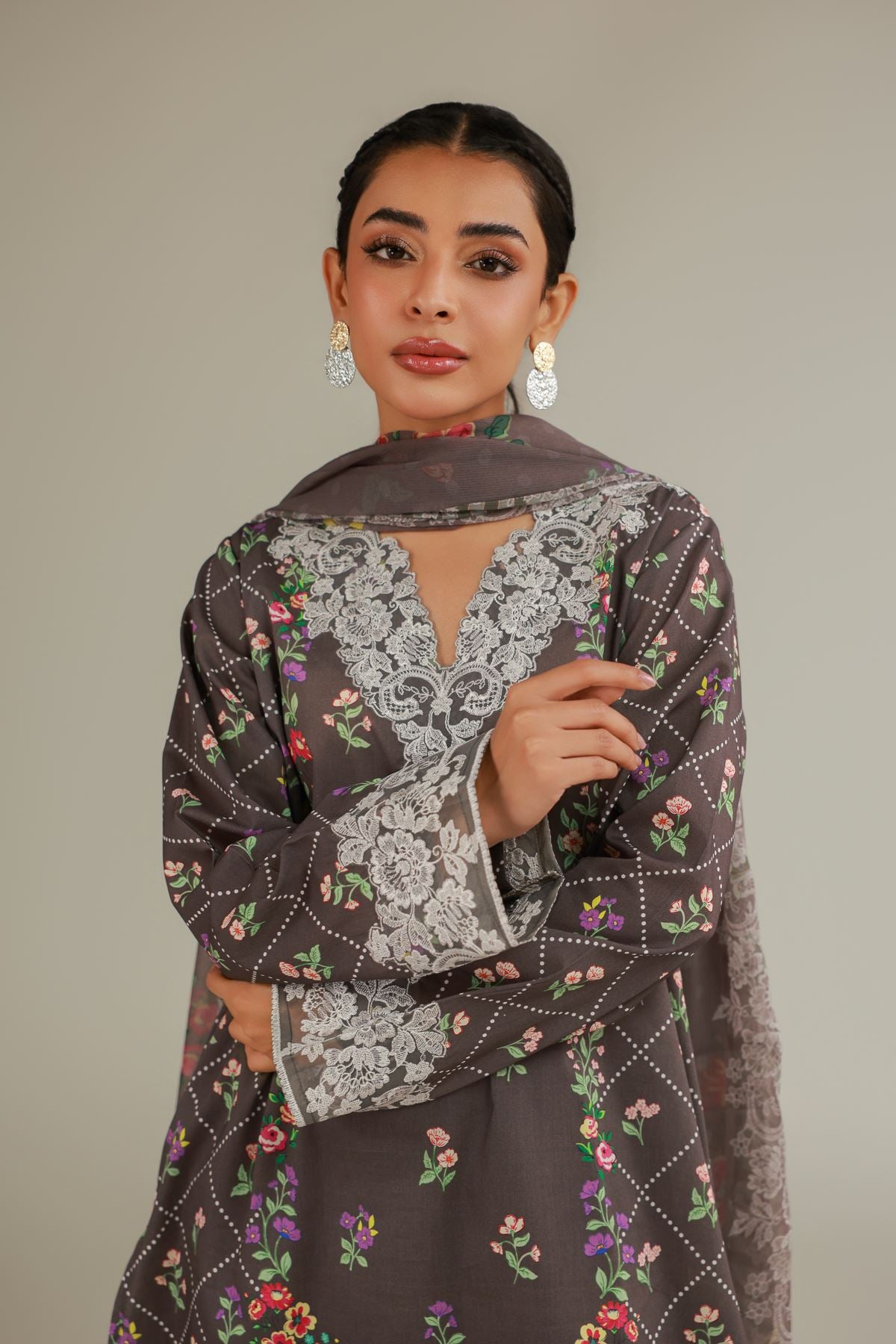 Floral Cambric Tailored