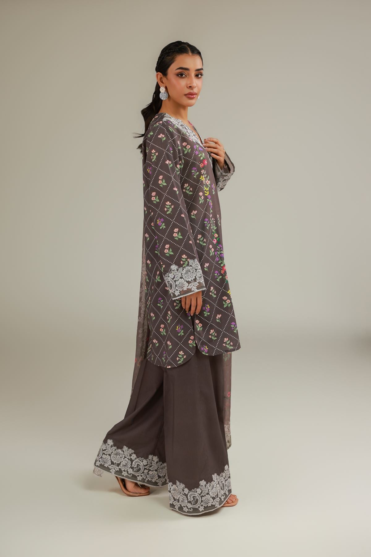 Floral Cambric Tailored