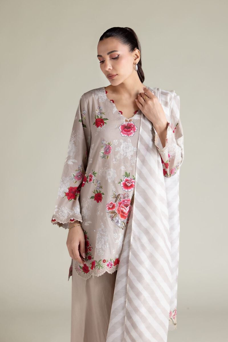 Floral Tailored 3-Piece