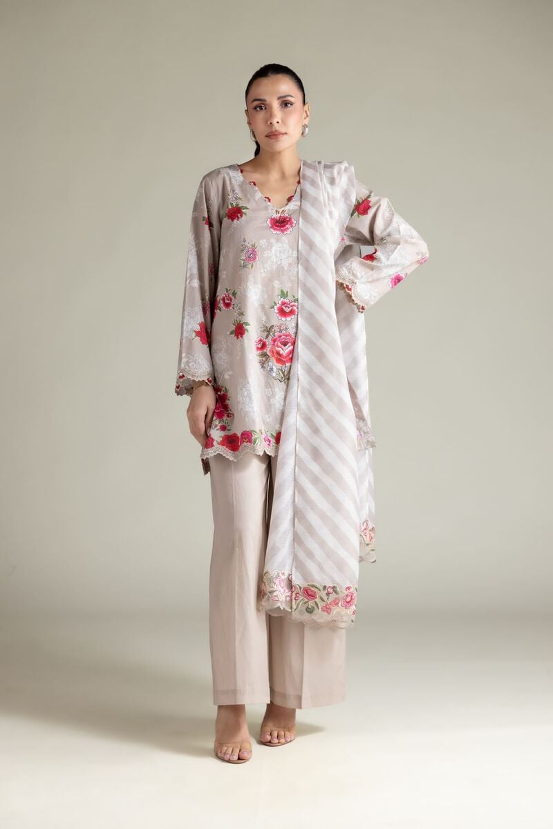 Floral Tailored 3-Piece