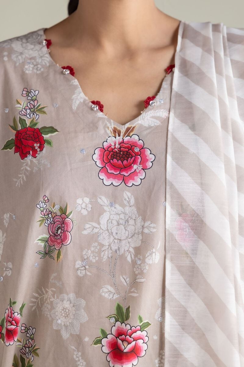 Floral Tailored 3-Piece