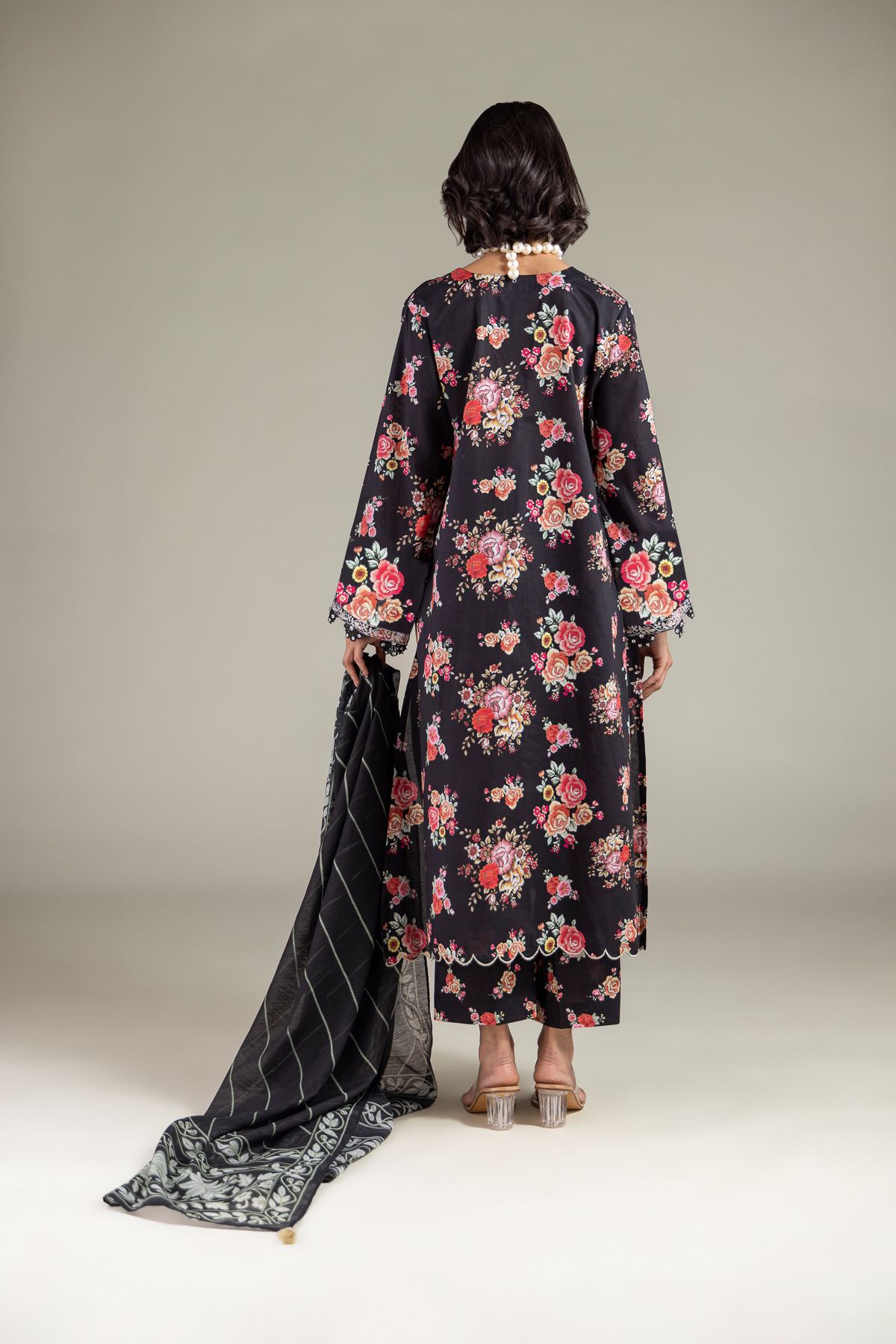 Tailored Floral 3-Piece