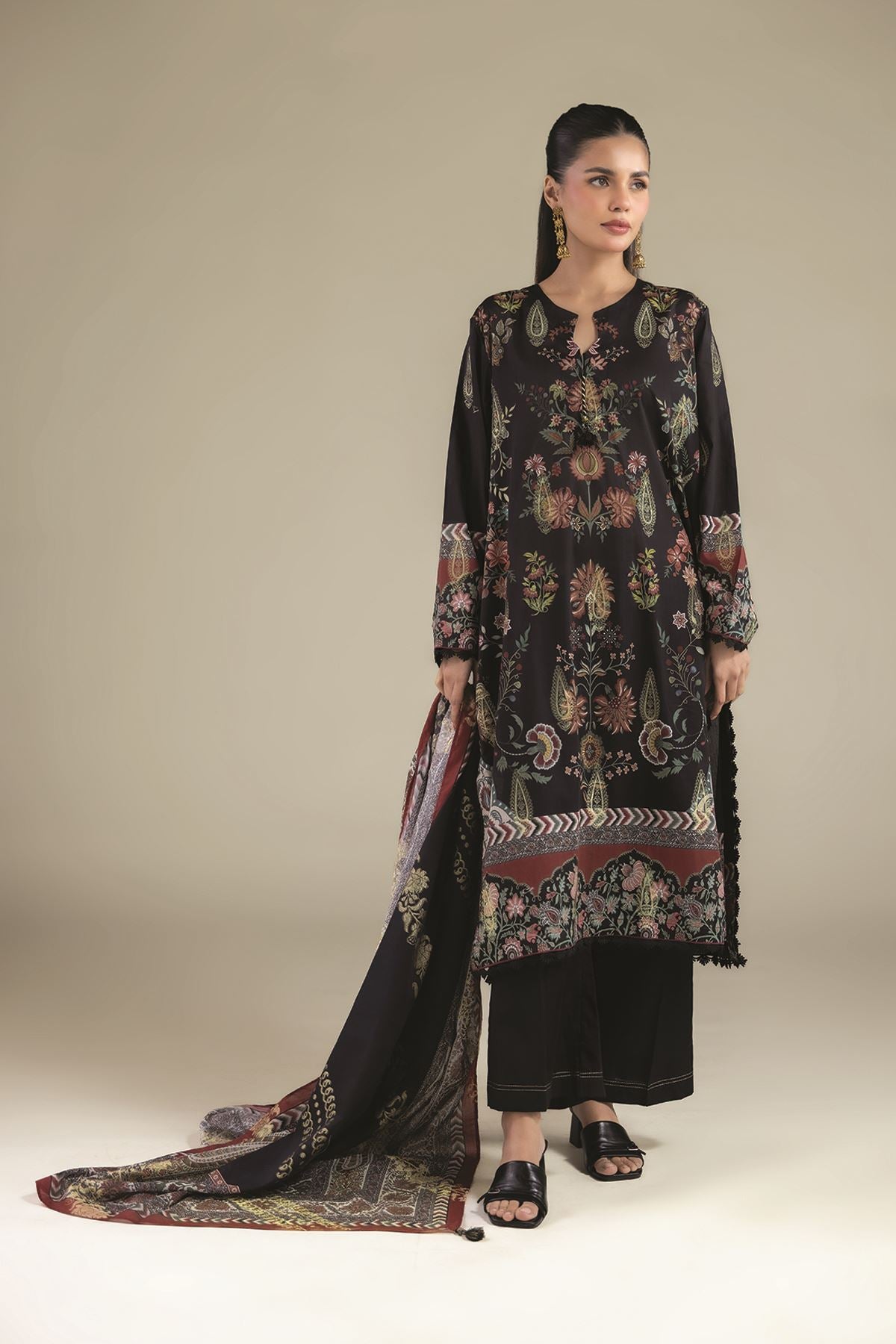 Floral Tailored 3-Piece
