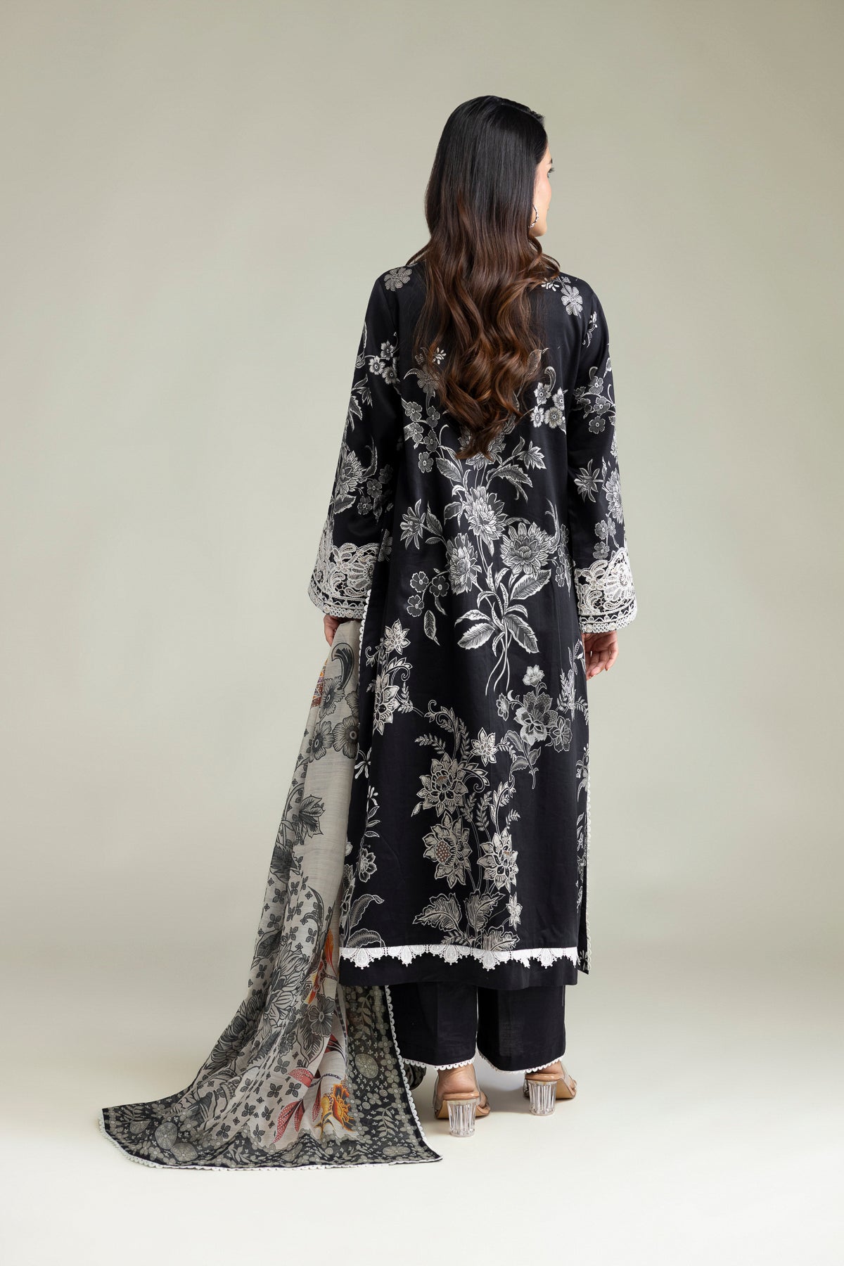 Lawn 3-Piece Tailored