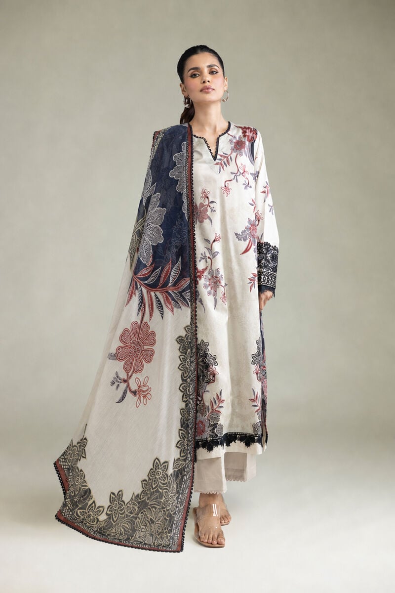 Lawn 3-Piece Tailored