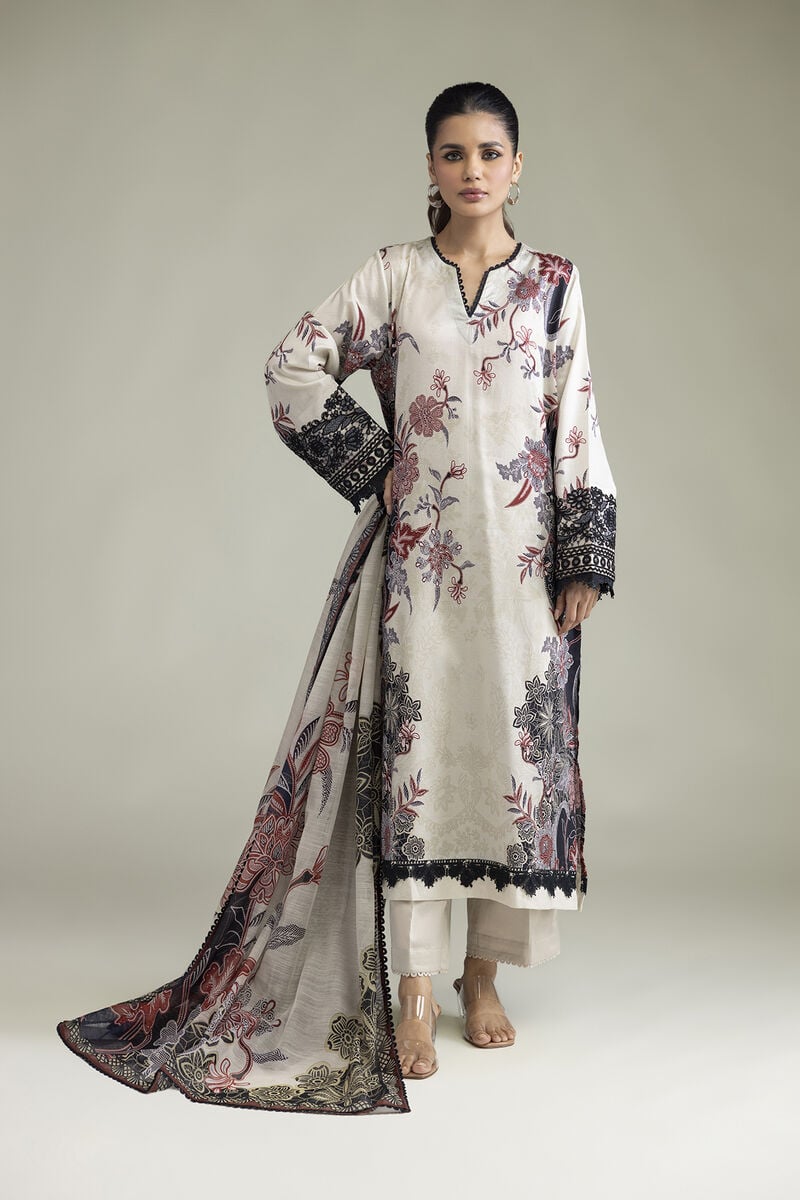 Lawn 3-Piece Tailored