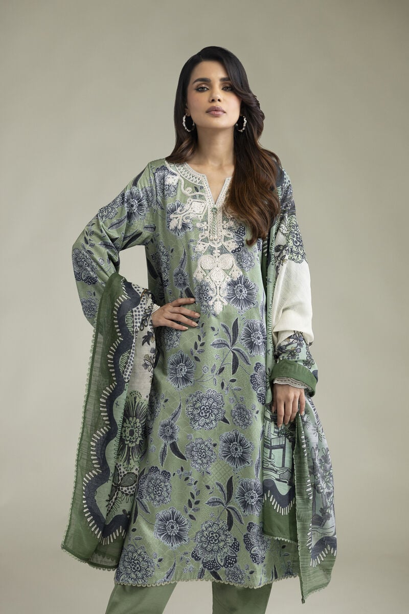Lawn 3-Piece Tailored