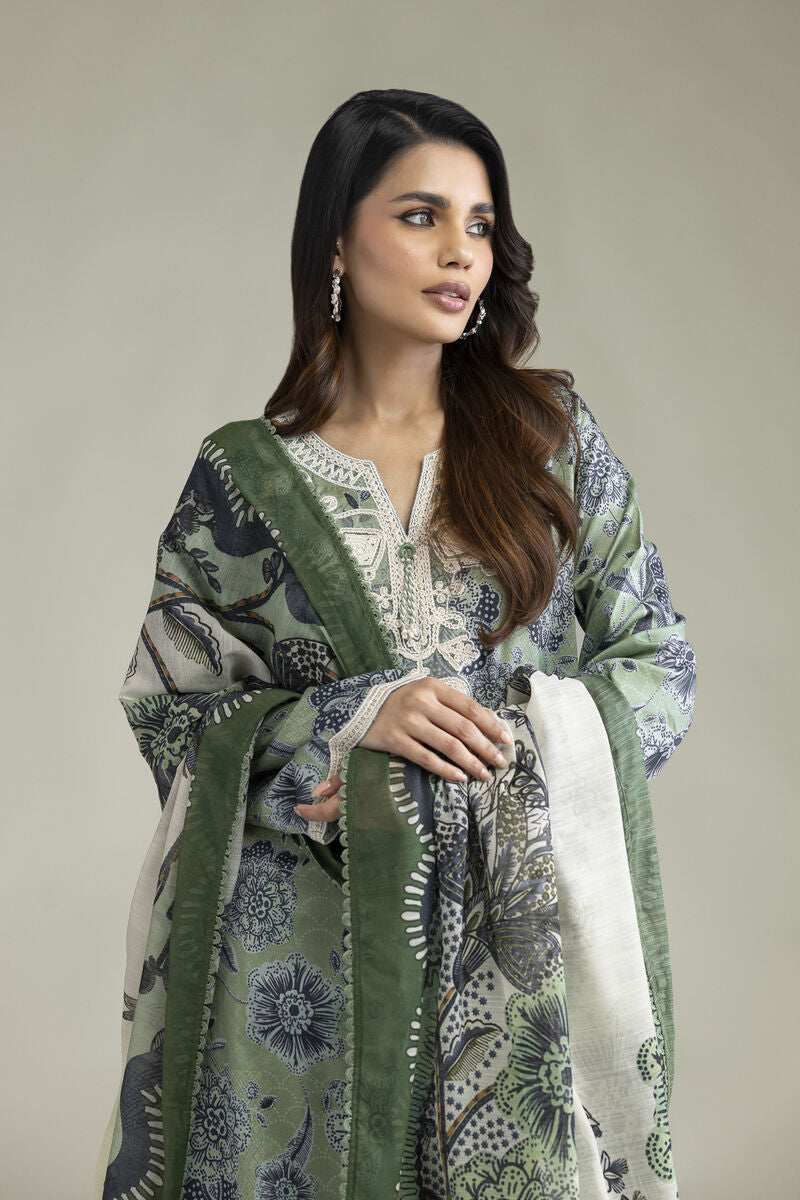 Lawn 3-Piece Tailored