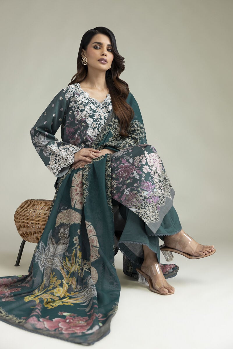 Lawn 3-Piece Tailored