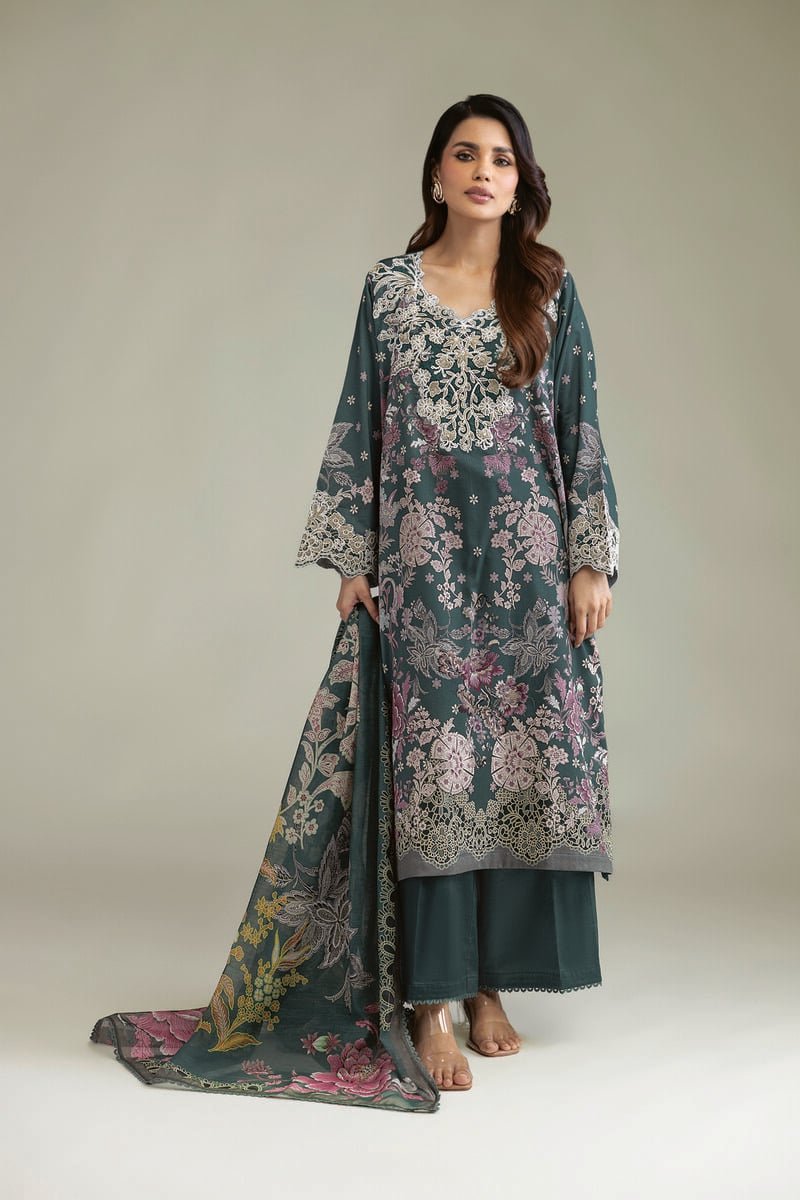 Lawn 3-Piece Tailored