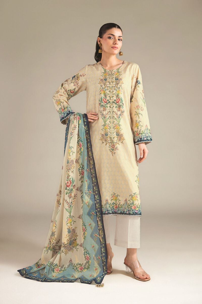 Jacquard Tailored 3-Piece