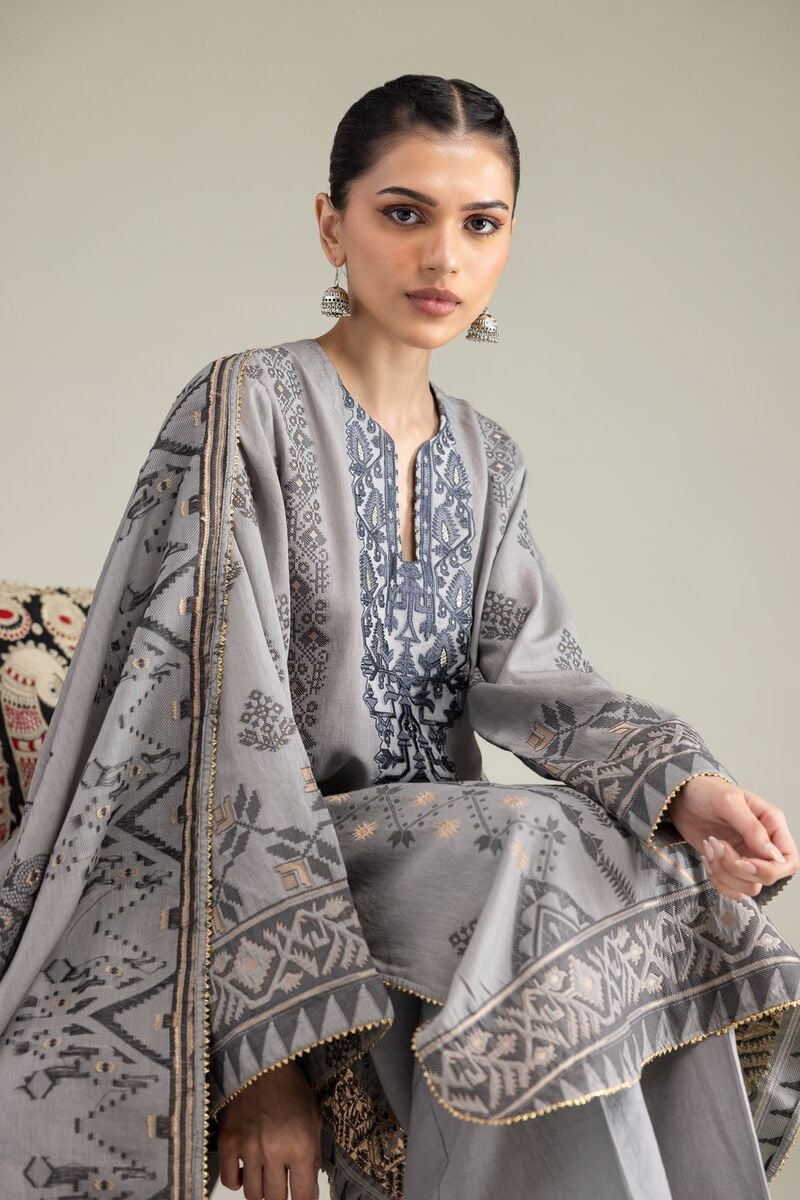 Tailored 3-piece Jacquard
