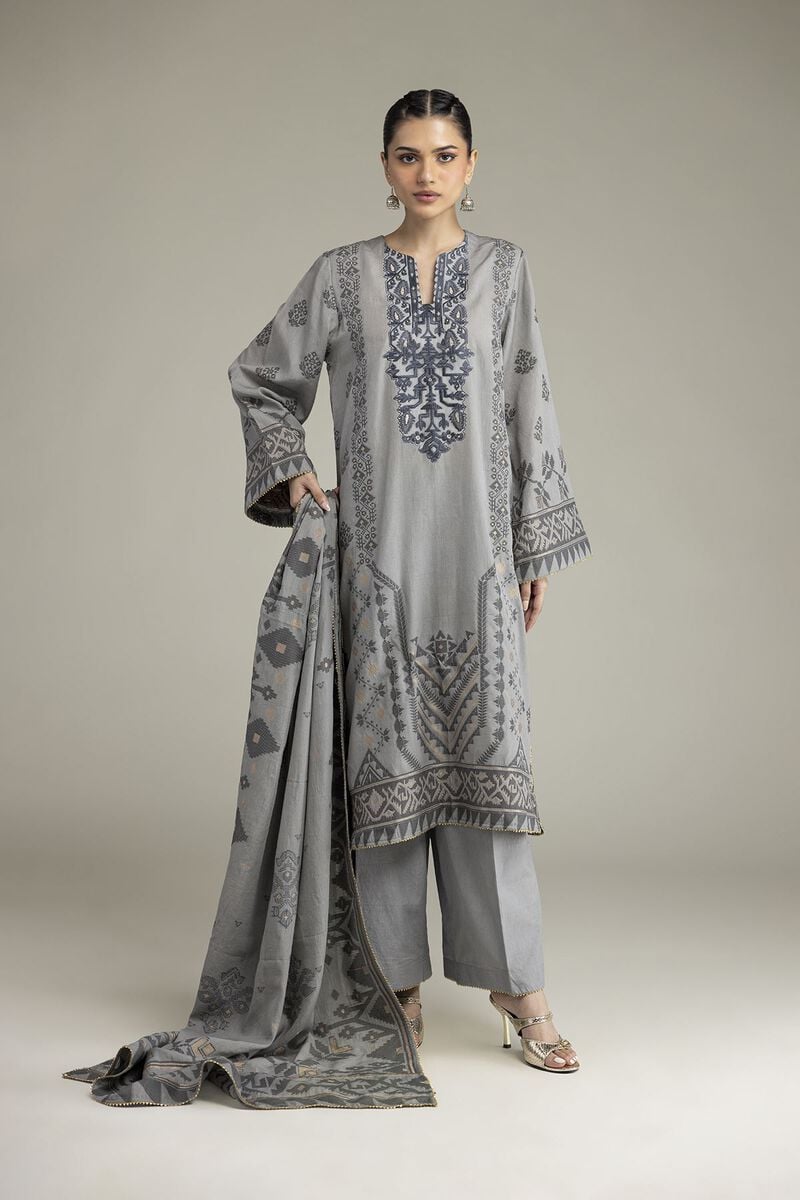 Tailored 3-piece Jacquard