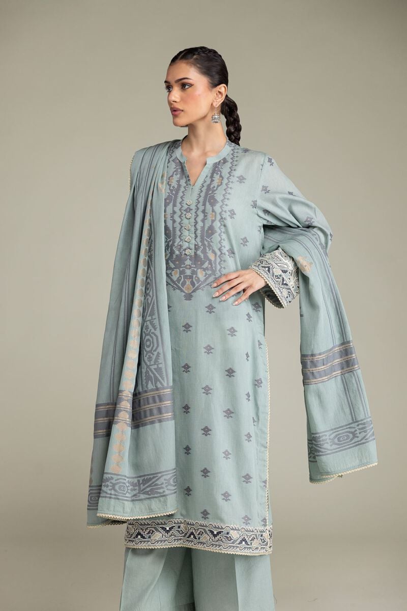 Tailored 3-piece Jacquard