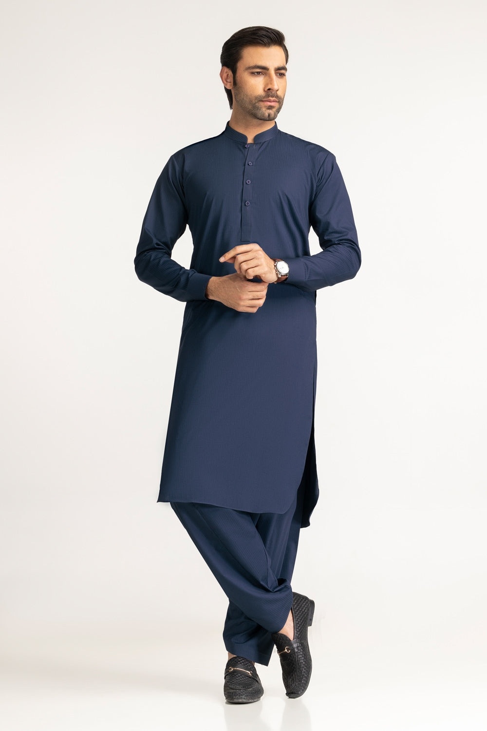 Tanabana Royal Hb 08 Unstitched Fabric Cotton