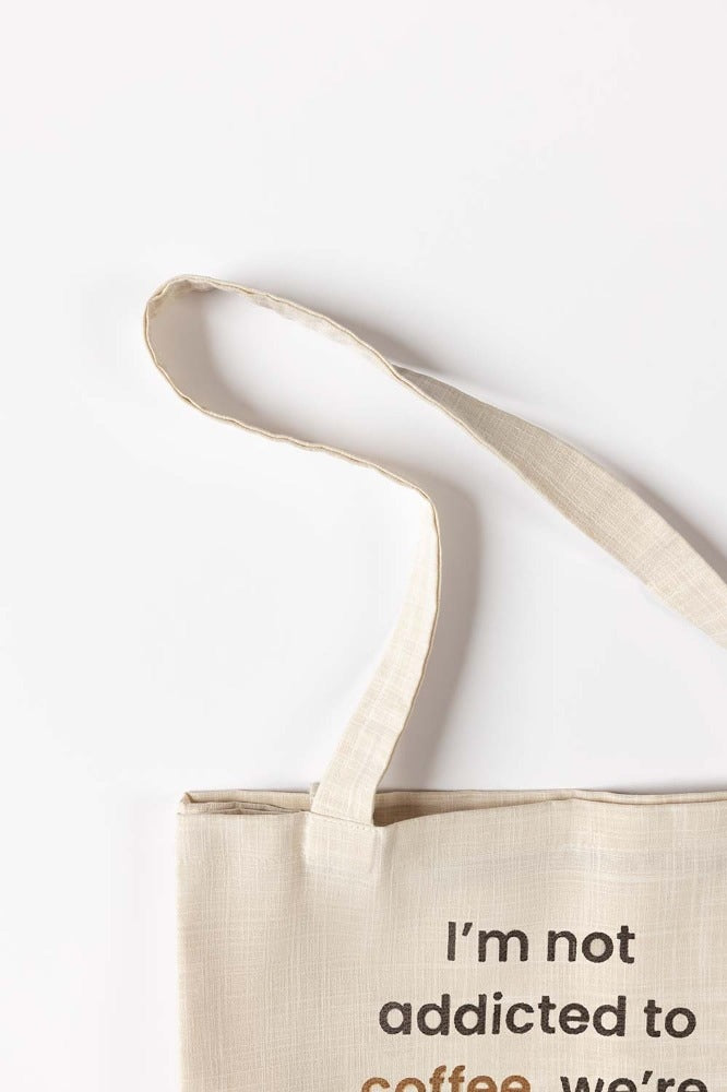 Addicted To Coffee Tote Bag TB