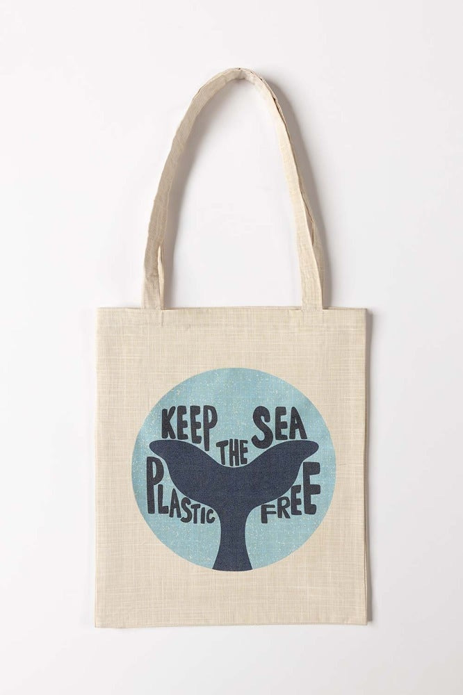 Keep the Sea Plastic Free Tote Bag TB