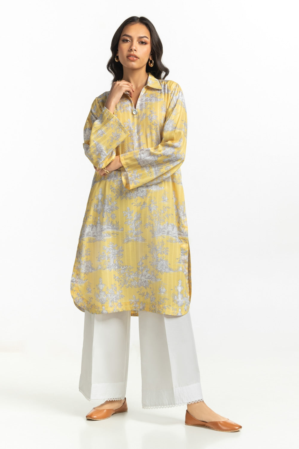 Frost Beige Embroidered Towel