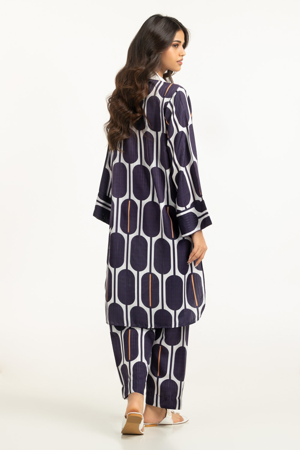 Textured Dobby Printed Co-Ord Set
