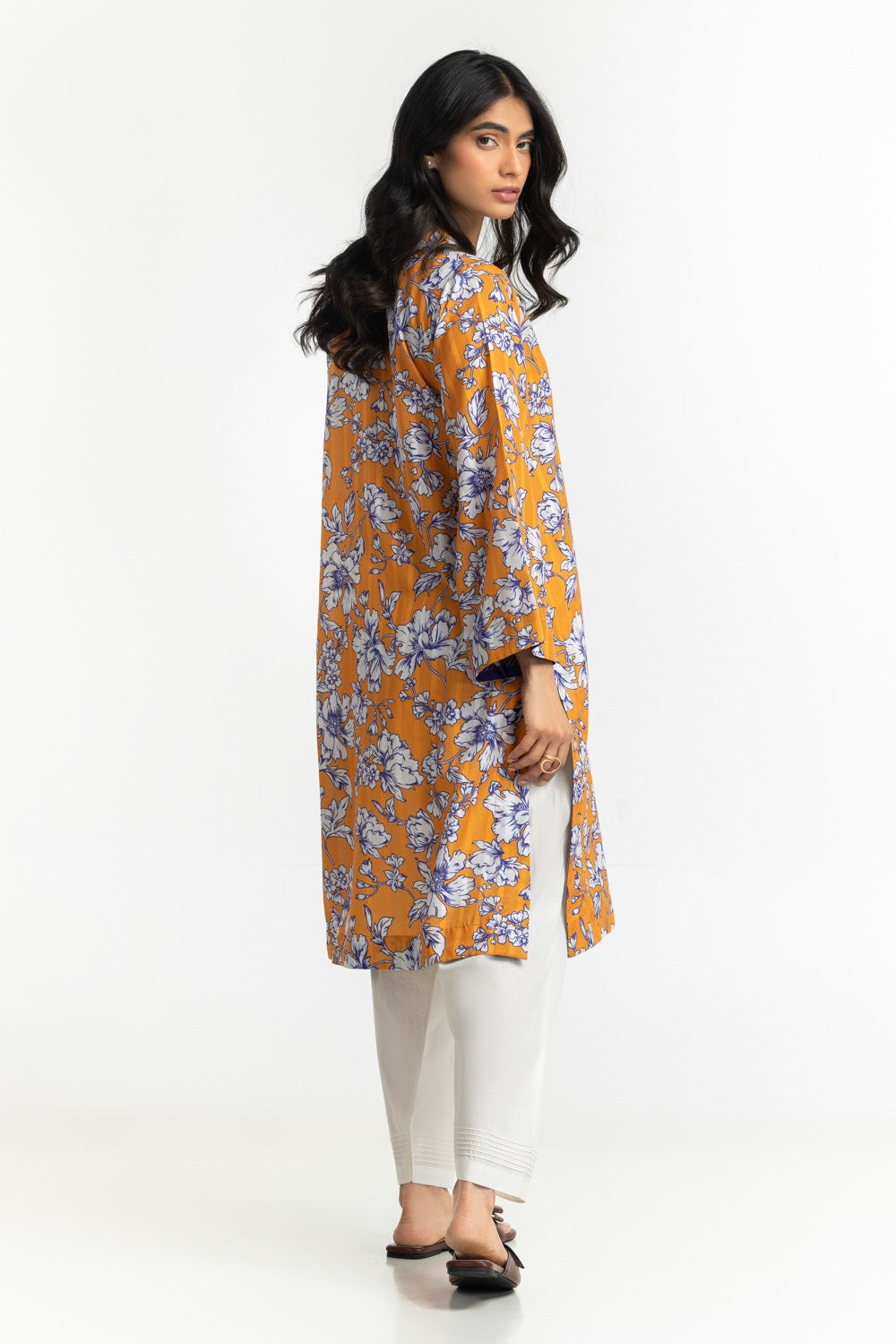 Textured Dobby Printed Shirt