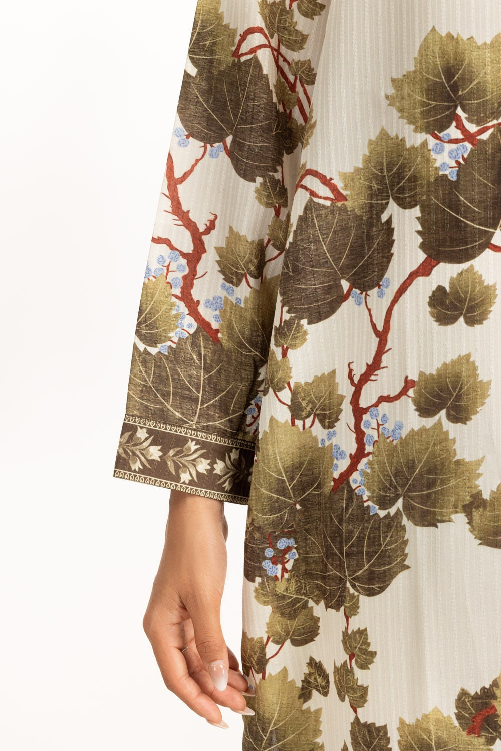 Textured Dobby Printed Shirt