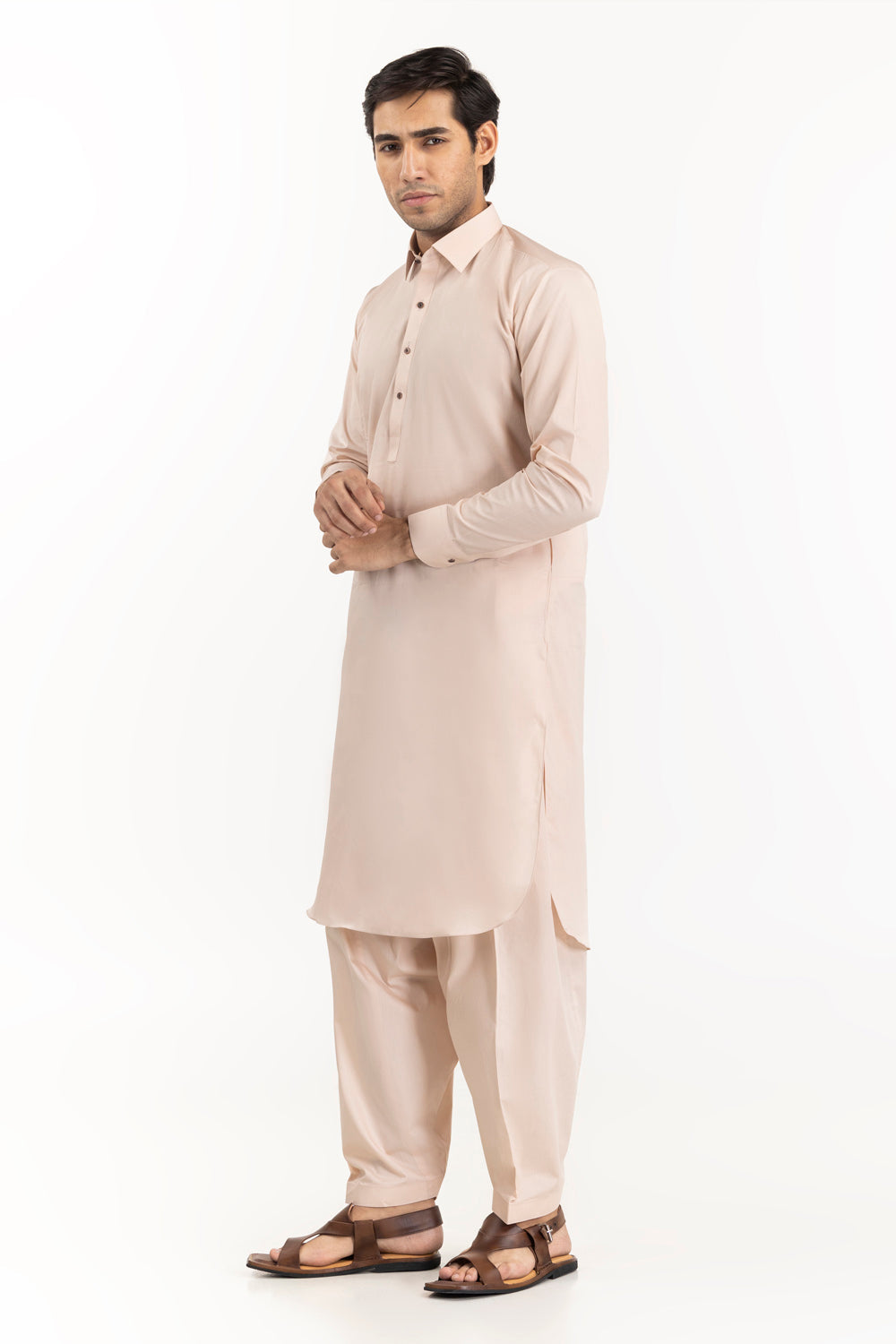 Titanium Latha Unstitched Fabric Cotton-Lf