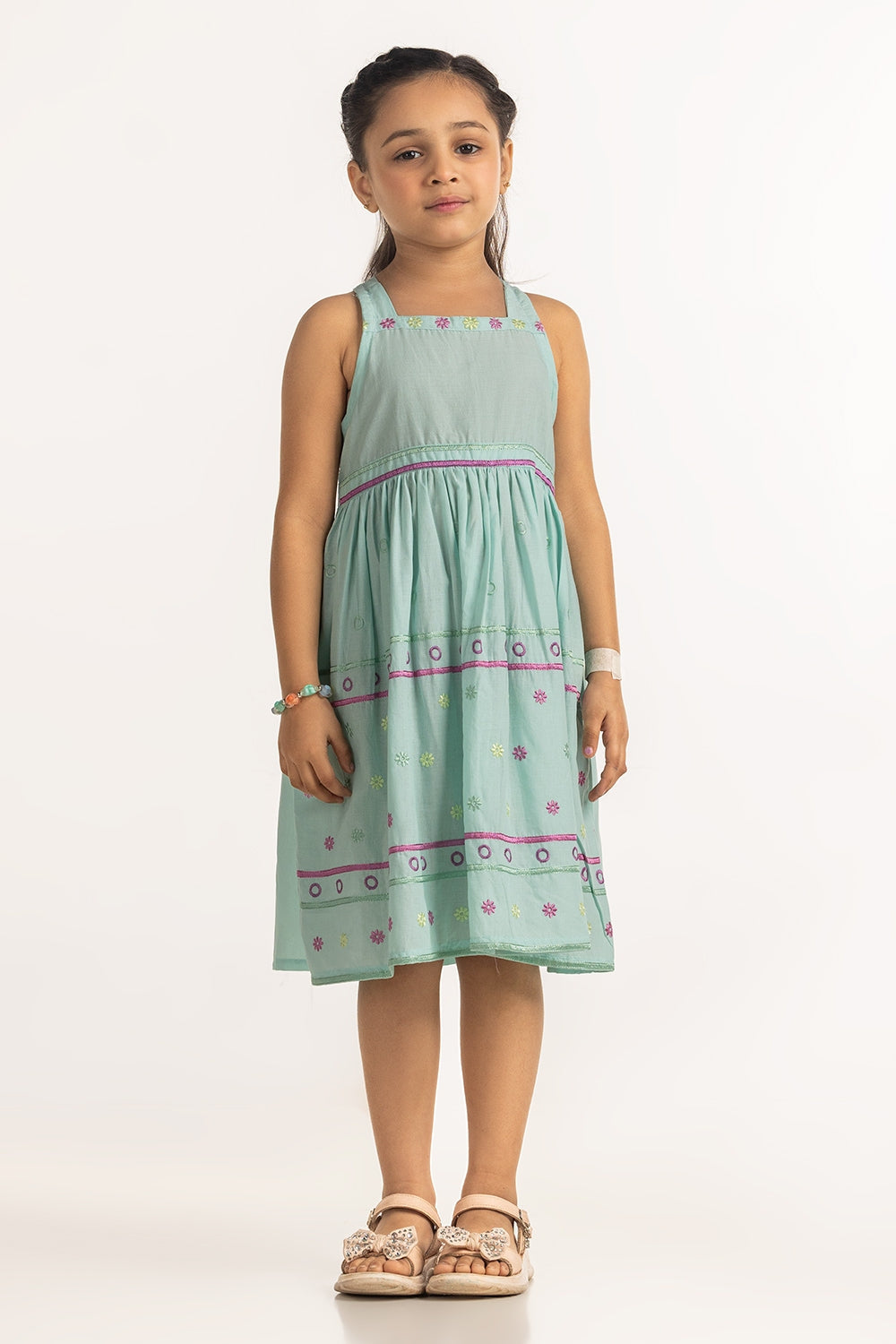 Toddler Girls Embroidery Top