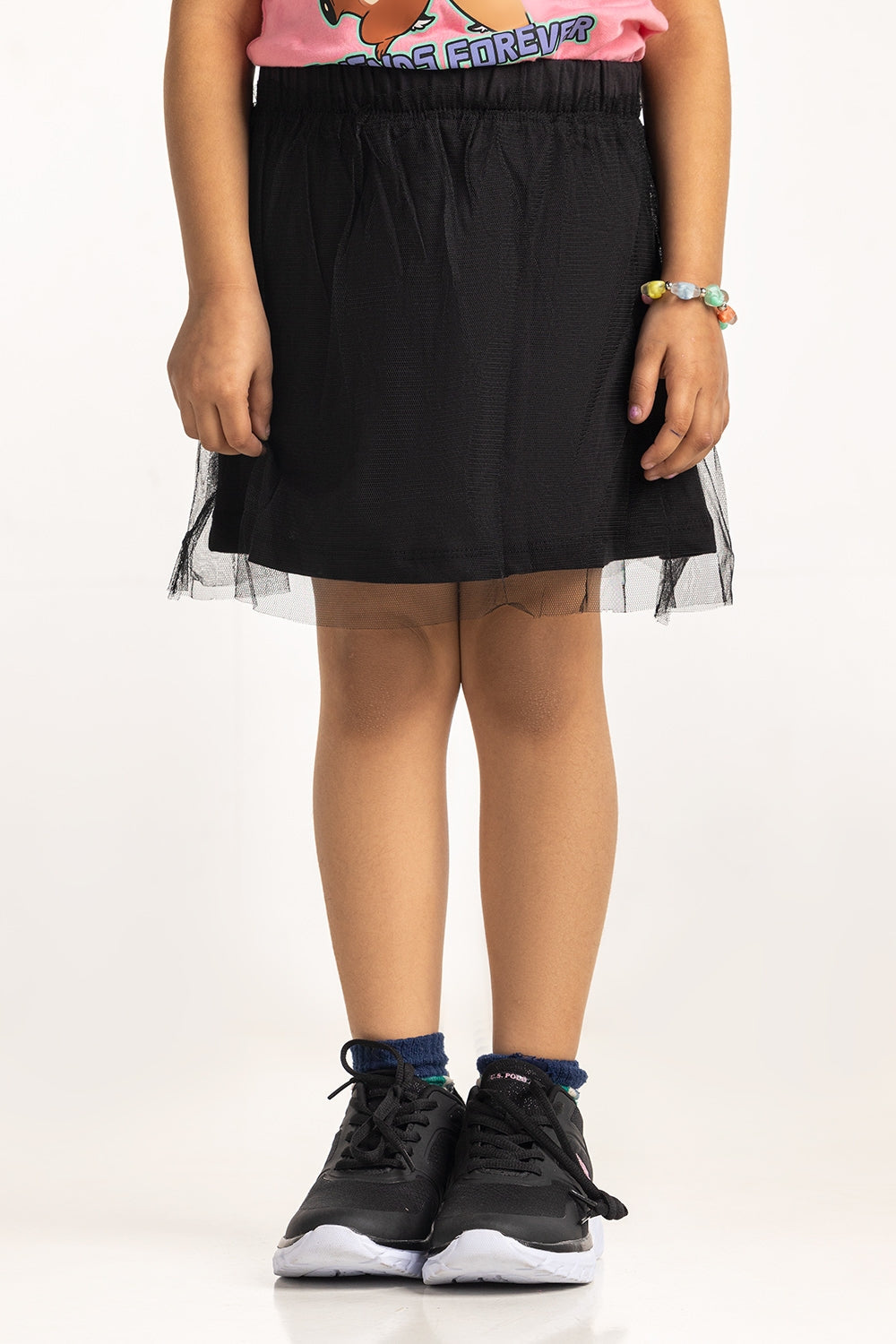 Toddler Girls Plain Skrit