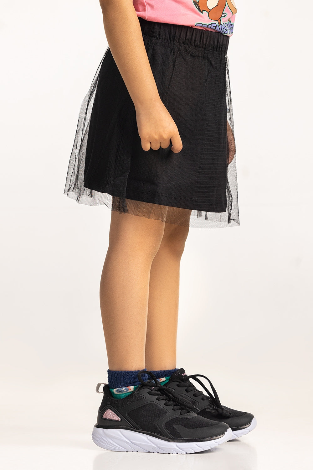 Toddler Girls Plain Skrit