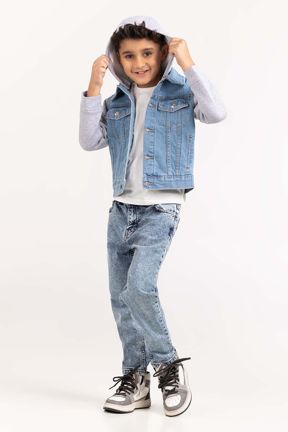 Toddler Boy Light Blue Denim Jacket