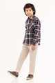 Toddler Boy Navy Casual Shirt