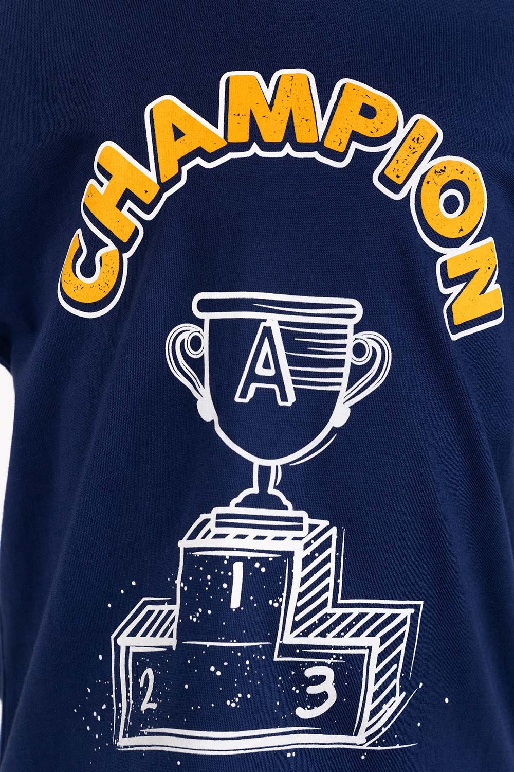 Toddler Boy Navy Knit