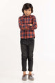 Toddler Boy Salmon Casual Shirt